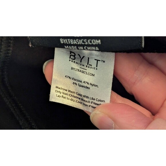 BYLT Everyday Pant 2.0 Pants Mens Sz MED Black Stretch Performance Casual *READ - Picture 5 of 6